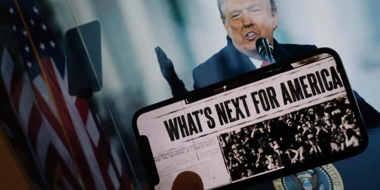 Video mentions ‘unified Reich’ on Trump account