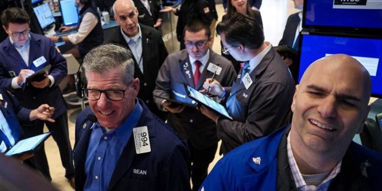 Wall Street at the top, with Walmart and Cisco