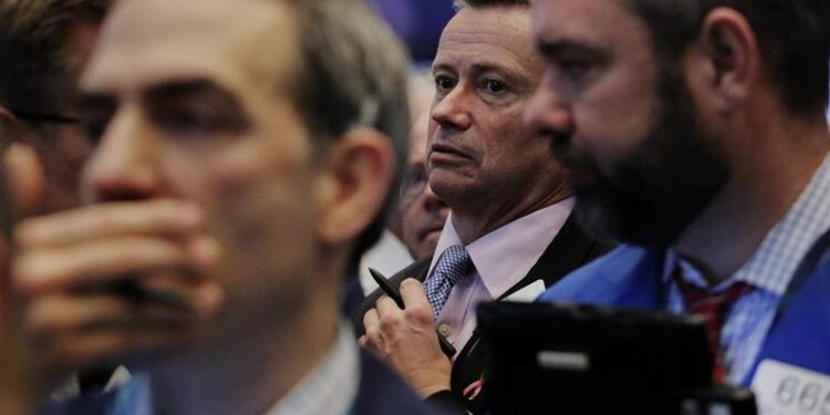 Wall Street climbs after the ‘stats’, but GameStop and AMC fall