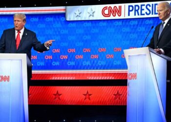 Biden falters during his debate against Trump