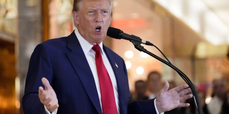 Donald Trump announces he will appeal his conviction in the Stormy Daniels affair