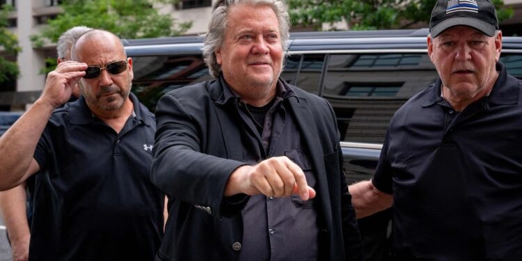 Ex-Trump adviser Steve Bannon must go to prison before July 1