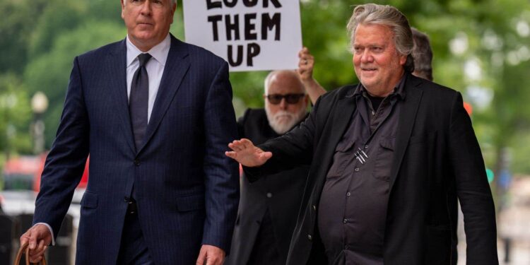 Steve Bannon, ex-Trump adviser, must begin serving his sentence by July 1