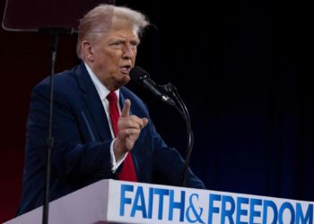 Trump calls on evangelicals to vote for him to protect religious freedom