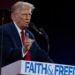 Trump calls on evangelicals to vote for him to protect religious freedom