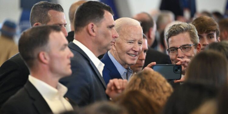 Biden and Trump battle over working-class vote, crucial presidential issue