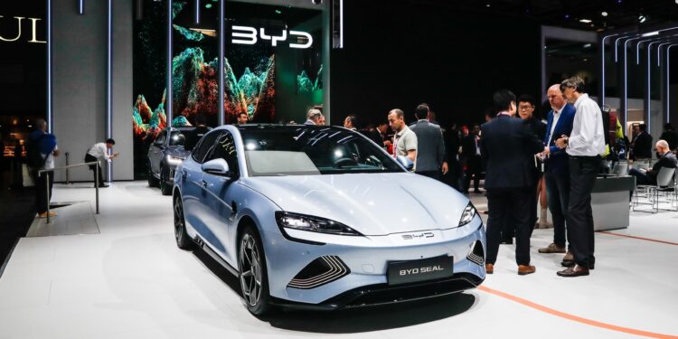 China’s BYD narrows gap with Tesla with jump in electric car sales | Economy