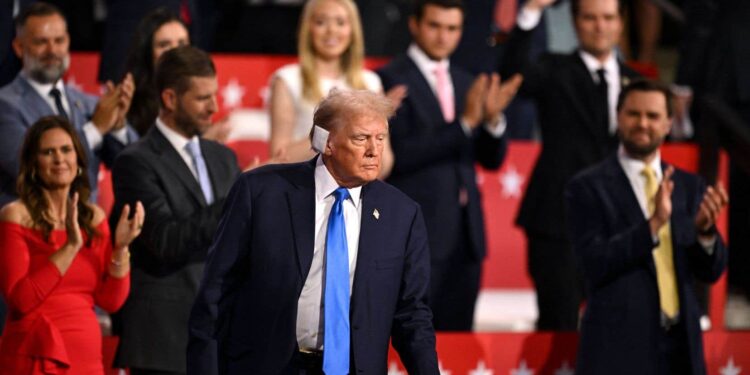 Donald Trump’s coronation announced at the Republican National Convention