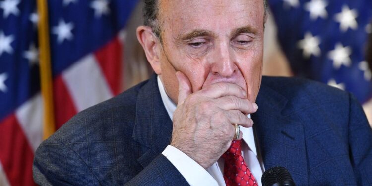 The fall continues for Rudy Giuliani, disbarred from the New York bar