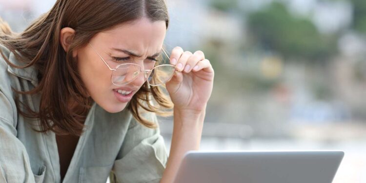 she doesn’t realize she’s blind!