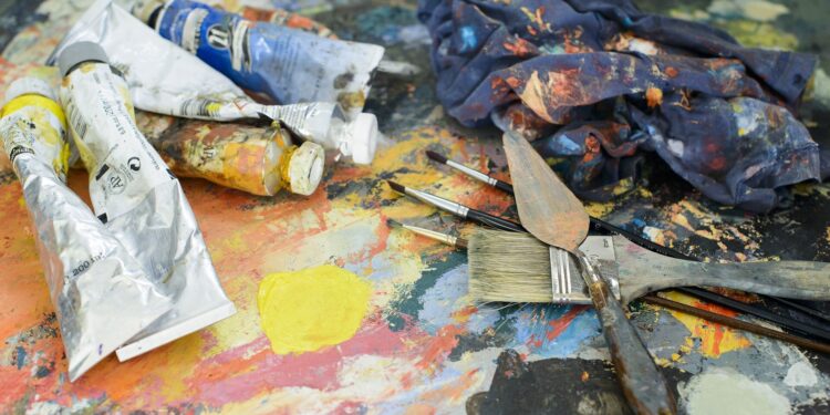 Arts and crafts can improve your mental health at least as much as having a job, scientists say