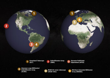 Event Horizon Telescope detects black holes at high resolution from Earth