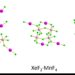 Exploration of the structures of xenon-containing crystallites