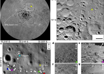 First analysis of soil near the moon’s south pole suggests its surface was once covered in molten magma