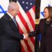 Harris says she will maintain US military support for Israel