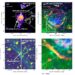 Observations examine connection of supernova remnant with nearby H II region