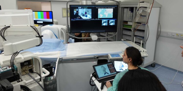 Researchers from Zurich have successfully performed remote magnetic endoscopy on a pig living in Hong Kong