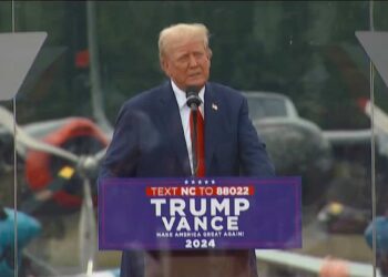 Security tightened: Trump holds first outdoor campaign rally since attack