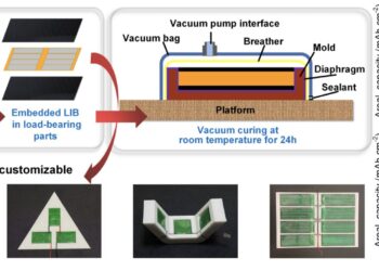 Stable, robust and customizable 3D printed decoupled structural lithium-ion batteries