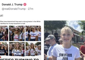 ‘Swifties’ for Trump: Former US president posts fake images suggesting he has Taylor Swift’s support