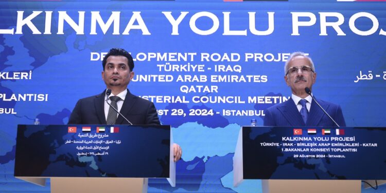 Turkish-Iraqi-Qatari-Emirati ministerial meeting on the development road project | Economic News