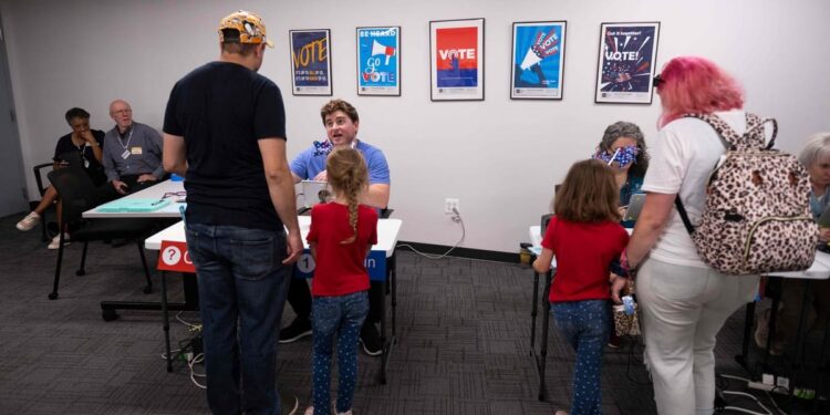 2024 Presidential Election: Americans Begin Voting