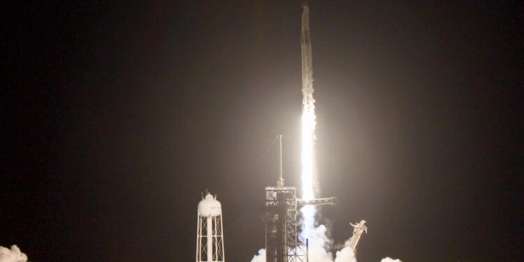 A billionaire, a pilot and two employees: SpaceX’s first private spacewalk takes off