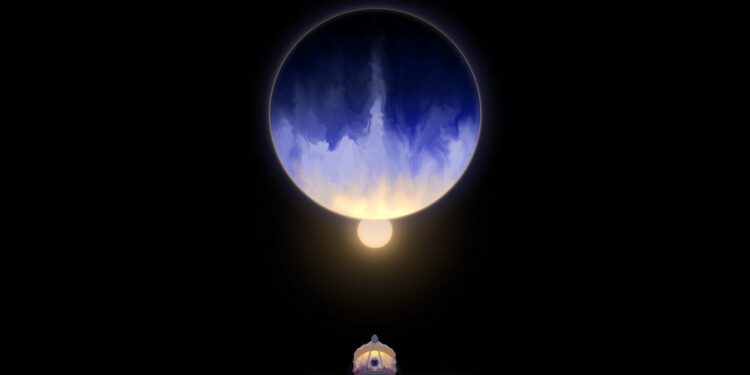 Astronomers spot uniquely bloated, asymmetrical exoplanet