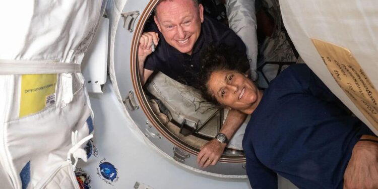Boeing’s Starliner heads back to Earth, leaving two astronauts stranded
