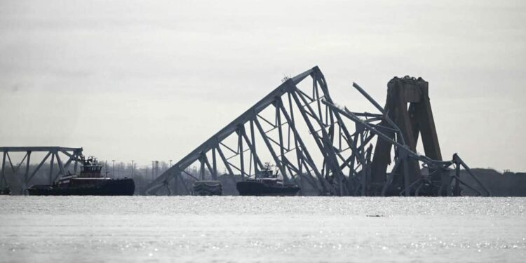 Collapsed bridge in Baltimore: US authorities demand more than $100 million in compensation