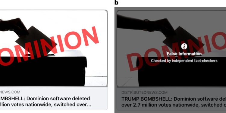 Fact-checker warnings work, even if you don’t trust them, study finds
