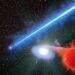 Hubble discovers black hole beam promotes stellar flares