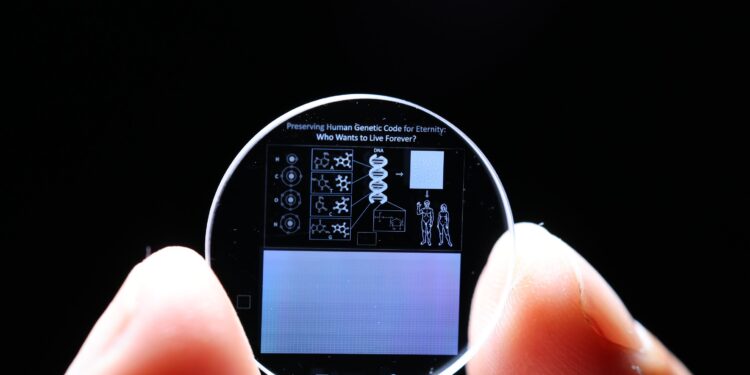 Human genome stored on ‘eternal’ memory crystal