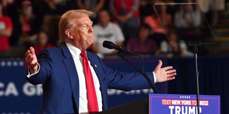 In case of defeat: Trump would partially blame the Jews