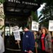 In the United States: more than 10,000 hotel workers are on strike