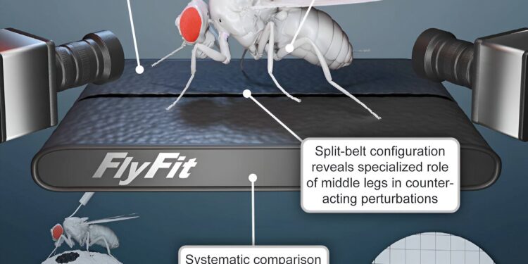 Miniature treadmills speed up studies of insect walking