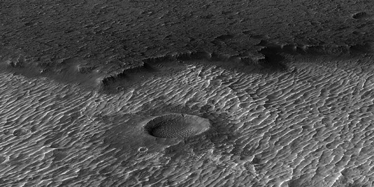 Rock fossils suggest ancient climate on Mars