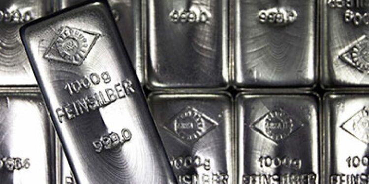Silver is at its highest level in 12 years, tracking gold economy
