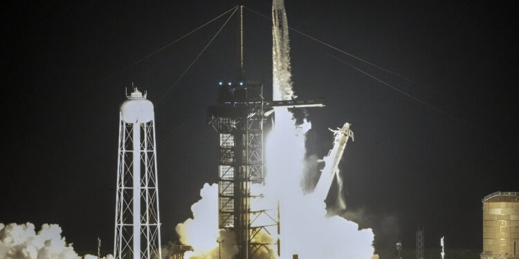 SpaceX launches billionaire to perform first private spacewalk