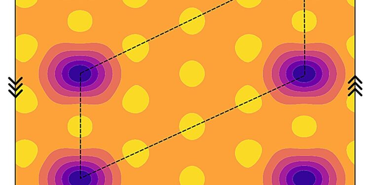 Study predicts new anomalous quantum crystal in fractionally packed moiré superlattices