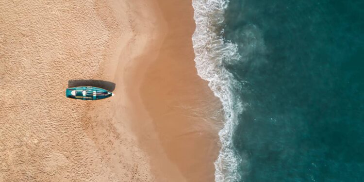 Sunbathing: Run over by a patrol car while sunbathing on a beach