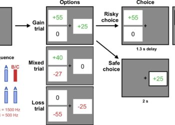 Surprising sounds could lead to riskier decisions