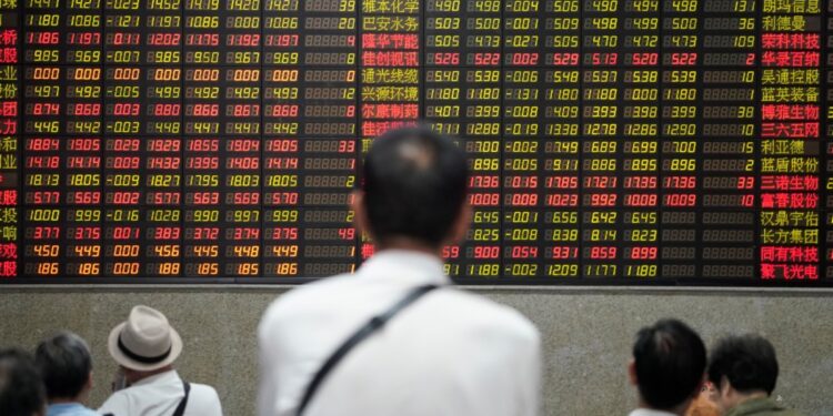 The stimulus package jumps Chinese stocks, achieving a record week economy