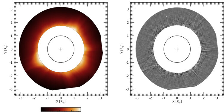 Turbulent solar wind originates in the solar corona, study finds