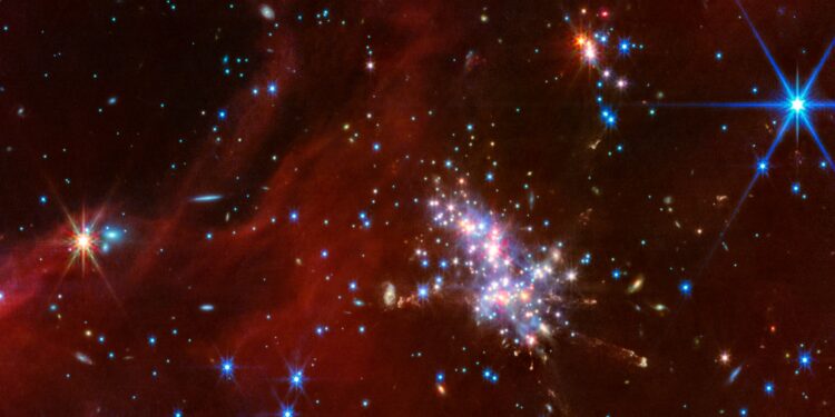 Webb peers into the far outer galaxy