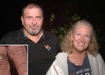 A couple finds a wedding ring lost in 2015 thanks to Hurricane “Milton”