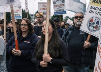 Boeing shares decline as its workers reject the latest offer to end their strike economy