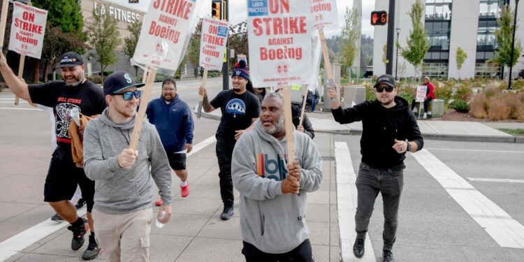 Boeing suspends negotiations with machinists, strike continues