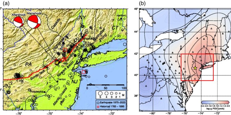 Closer Look at New Jersey Earthquake Rupture Could Explain Earthquake Reports