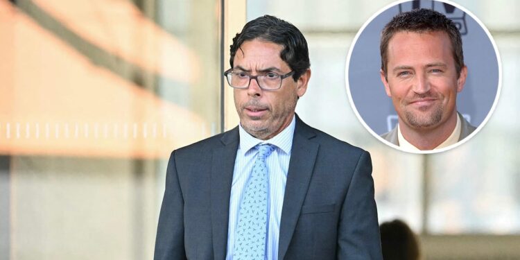 Doctor charged in connection with death of Matthew Perry pleads guilty